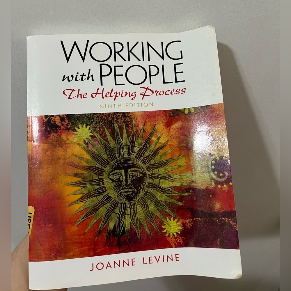 Working with People: The Helping Process Book
